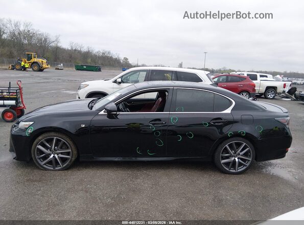 JTHBZ1BL9GA001954 2016 LEXUS GS 350 Черный Панорамный вид салона 360°