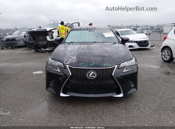 JTHBZ1BL9GA001954 2016 LEXUS GS 350 Черный Вид щитка приборов