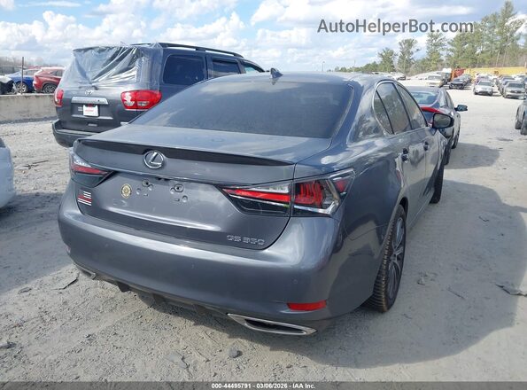 JTHBZ1BL9GA002702 2016 LEXUS GS 350 Серый Задняя правая четверть