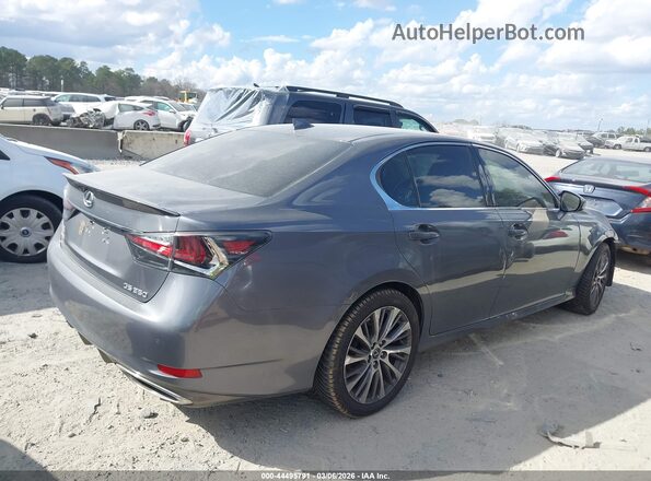 JTHBZ1BL9GA002702 2016 LEXUS GS 350 Серый Вид задней части салона