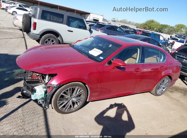 JTHBZ1BL9KA017984 2019 LEXUS GS 350 Красный Панорамный вид салона 360°
