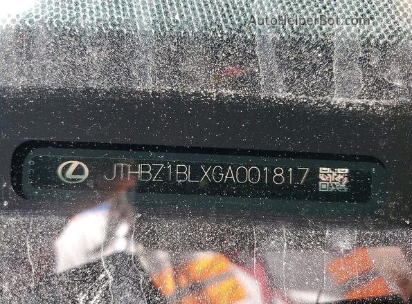 JTHBZ1BLXGA001817 2016 LEXUS GS Black Widok komory silnika