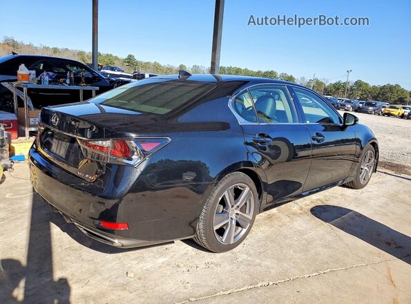 JTHBZ1BLXGA001817 2016 LEXUS GS Black Tył prawy