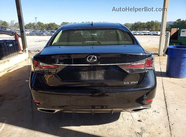 JTHBZ1BLXGA001817 2016 LEXUS GS Black Widok z tyłu