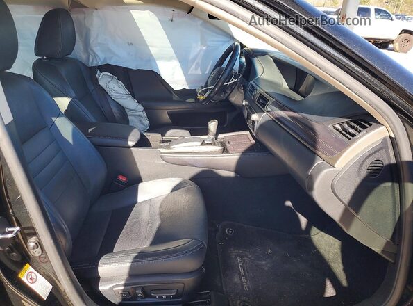 JTHBZ1BLXGA001817 2016 LEXUS GS Black Widok wnętrza z przodu