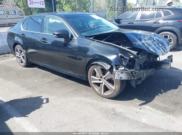 JTHBZ1BLXHA010776 2017 LEXUS GS 350 Черный Передняя правая четверть