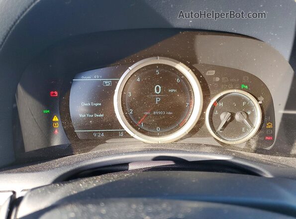 JTHBZ1BLXJA016700 2018 LEXUS GS Белый Вид щитка приборов