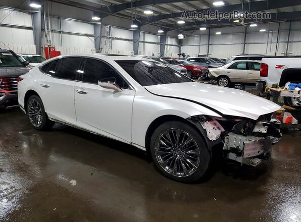 JTHC51FF9K5005511 2019 LEXUS LS Белый Передняя правая четверть