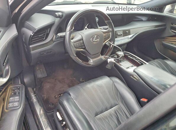 JTHC5LFF2J5001214 2018 LEXUS LS Черный Вид панели приборов