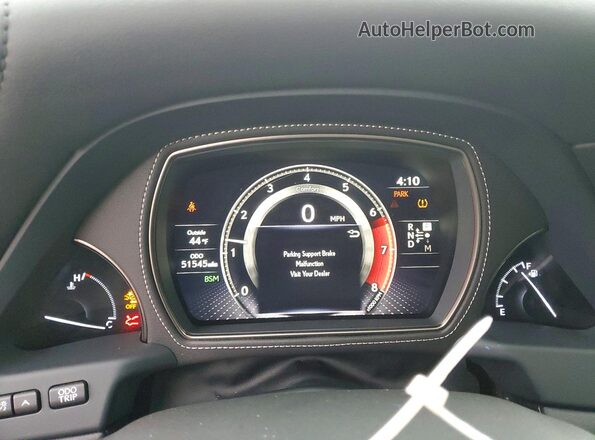 JTHC5LFF2J5001214 2018 LEXUS LS Черный Вид щитка приборов