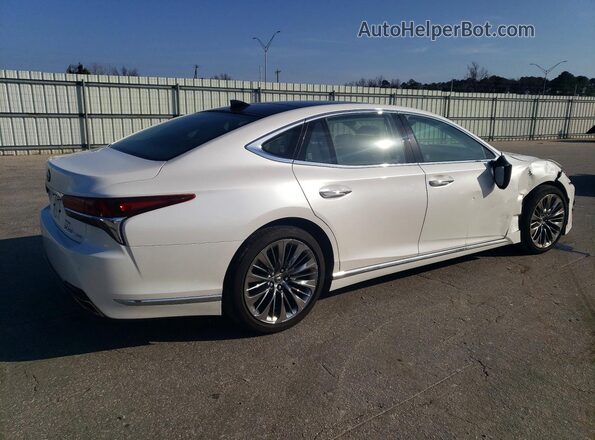 JTHC5LFF3J5001870 2018 LEXUS LS Белый Задняя правая четверть