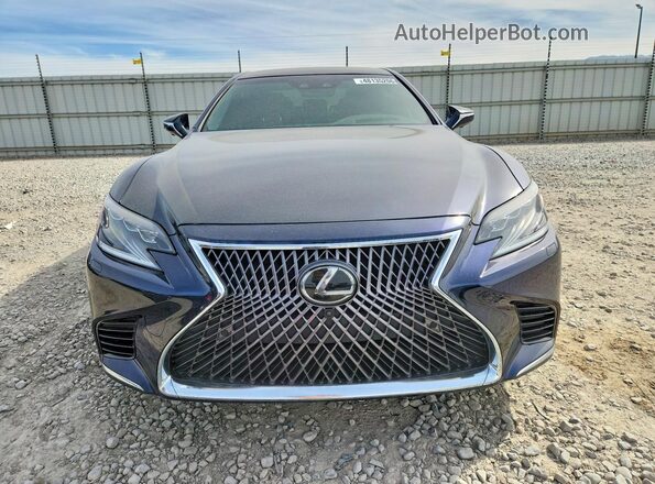 JTHC5LFF5J5002244 2018 LEXUS LS Синий Вид спереди