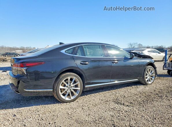 JTHC5LFFXJ5002675 2018 LEXUS LS Black უკანა მარცხენა