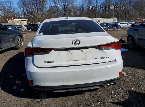 JTHC81D29J5033735 2018 LEXUS IS Белый Вид сзади