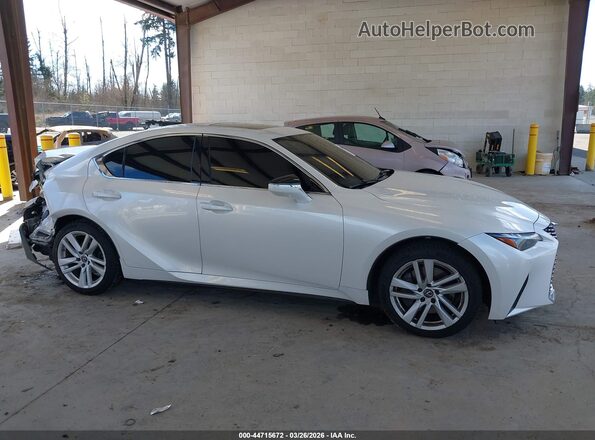 JTHC81F21M5046609 2021 LEXUS IS 300 Белый Панорамный вид салона 360°