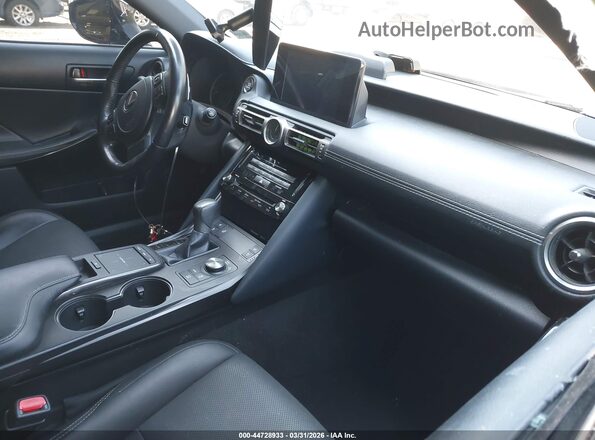 JTHCA1D24M5110102 2021 LEXUS IS 300 Blue Widok wnętrza z przodu