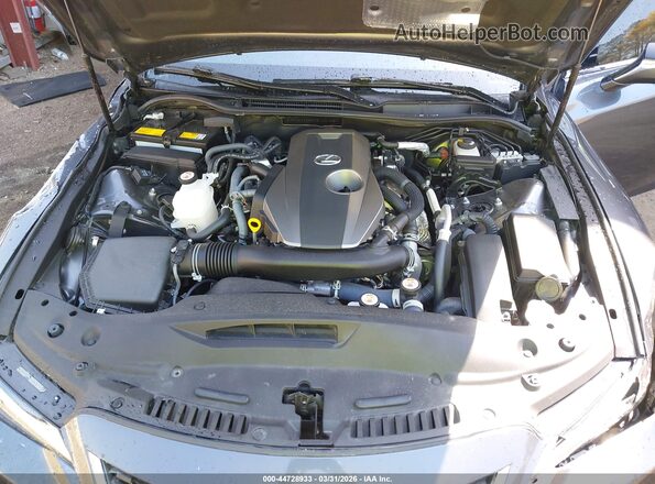 JTHCA1D24M5110102 2021 LEXUS IS 300 Blue Widok z tyłu