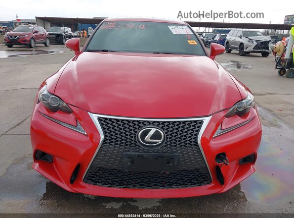JTHCE1D29G5011042 2016 LEXUS IS 350 Красный Вид спереди