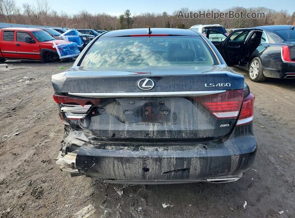 JTHCL5EF5G5025633 2016 LEXUS LS Black Widok z tyłu