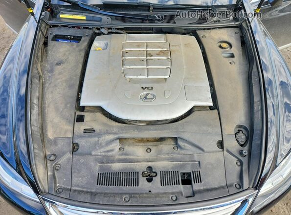 JTHCL5EF5G5025633 2016 LEXUS LS Black Widok wnętrza z tyłu