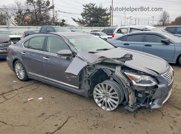 JTHCL5EF6H5028994 2017 LEXUS LS Серый Передняя правая четверть