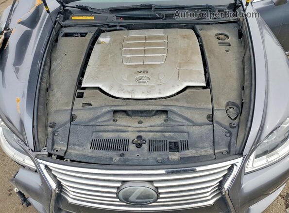 JTHCL5EF6H5028994 2017 LEXUS LS Серый Вид задней части салона