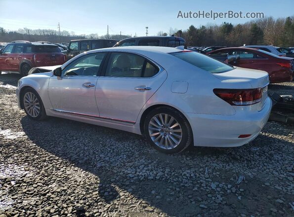 JTHCL5EF6H5029420 2017 LEXUS LS Белый Задняя левая четверть
