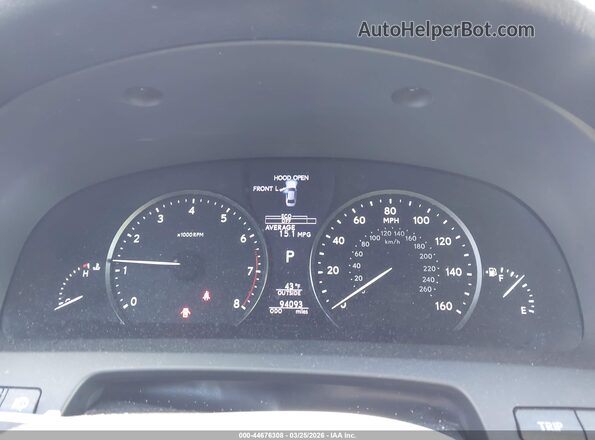 JTHCL5EFXG5026728 2016 LEXUS LS 460 Серый Вид задних сидений