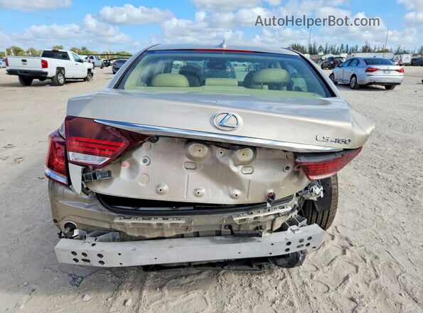 JTHCL5EFXH5029324 2017 LEXUS LS Бежевый Вид сзади