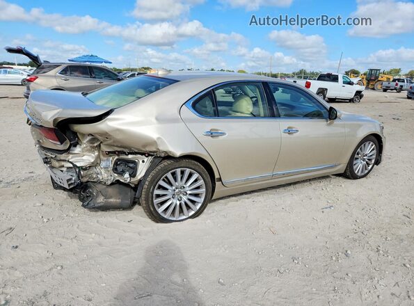 JTHCL5EFXH5029324 2017 LEXUS LS Бежевый Задняя правая четверть