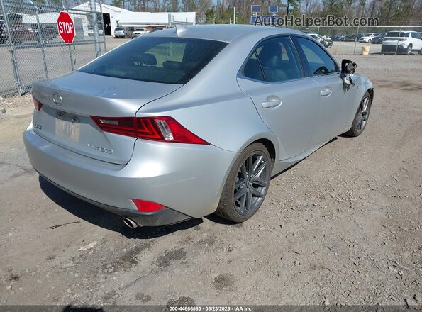 JTHCM1D22G5005523 2016 LEXUS IS 300 Silver Trasero derecho