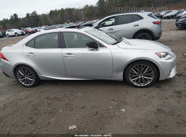 JTHCM1D25G5001546 2016 LEXUS IS 300 Silver Widok wnętrza z tyłu