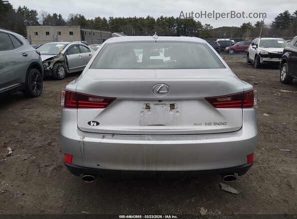 JTHCM1D25G5001546 2016 LEXUS IS 300 Silver 