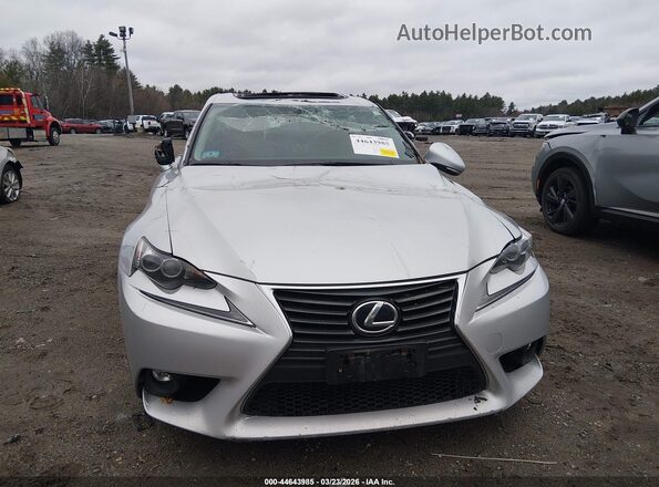 JTHCM1D25G5001546 2016 LEXUS IS 300 Silver Widok zestawu wskaźników