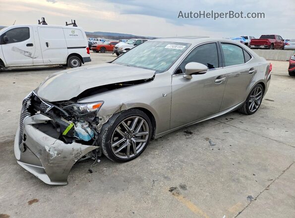 JTHCM1D26G5005038 2016 LEXUS IS Серебряный Передняя левая четверть