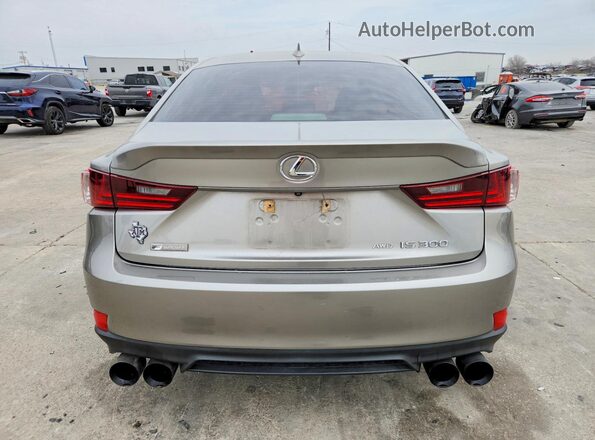 JTHCM1D26G5005038 2016 LEXUS IS Серебряный Вид сзади