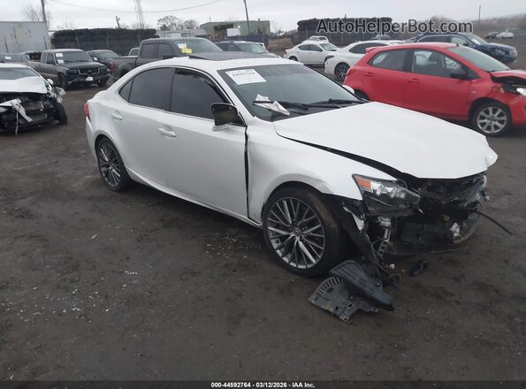 JTHCM1D28G5004599 2016 LEXUS IS 300 White Delantero derecho