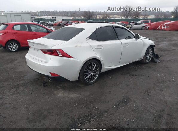 JTHCM1D28G5004599 2016 LEXUS IS 300 White Trasero derecho