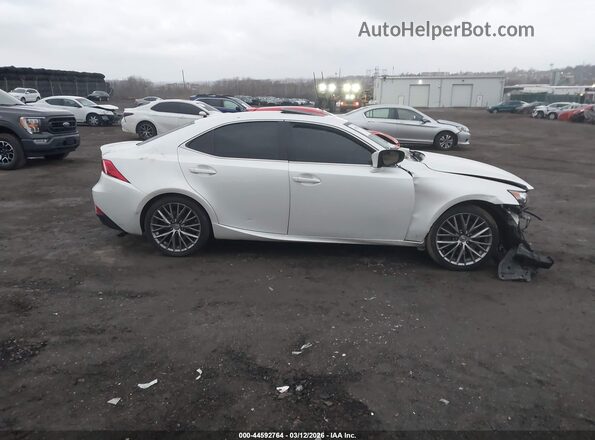 JTHCM1D28G5004599 2016 LEXUS IS 300 White Vista del cuadro de instrumentos