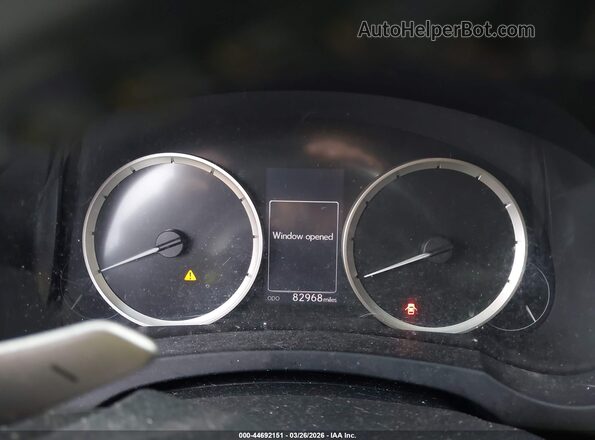 JTHCM1D29G5010637 2016 LEXUS IS 300 Gray Widok tylnych siedzeń