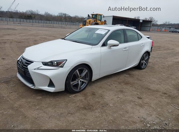 JTHCM1D2XH5017887 2017 LEXUS IS 300 Белый Передняя левая четверть