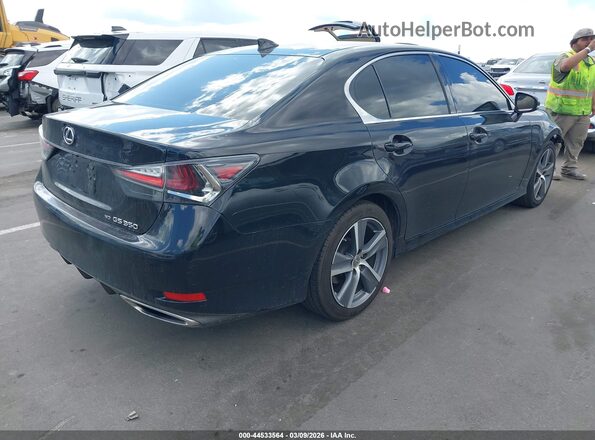 JTHCZ1BL0GA001829 2016 LEXUS GS 350 Черный Задняя правая четверть