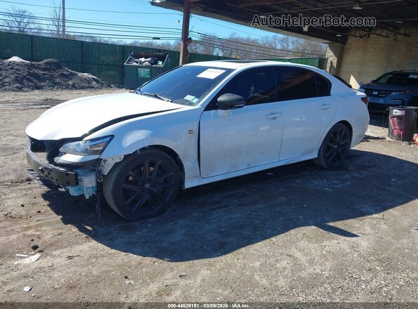 JTHCZ1BL0HA004912 2017 LEXUS GS 350 Белый Передняя левая четверть