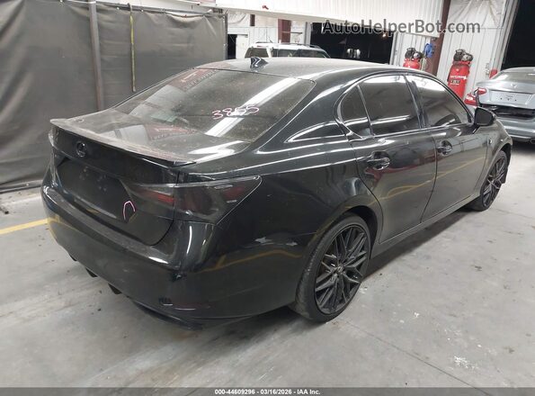 JTHCZ1BL1GA001533 2016 LEXUS GS 350 Black უკანა მარჯვენა