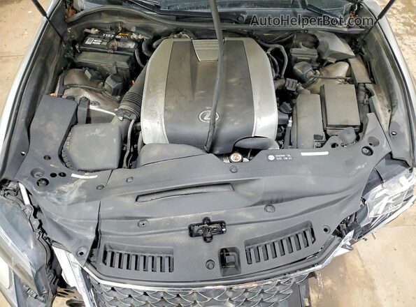 JTHCZ1BL1HA007219 2017 LEXUS GS Серебряный Вид задней части салона