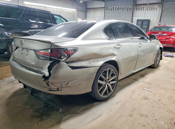 JTHCZ1BL1HA007219 2017 LEXUS GS Серебряный Задняя правая четверть