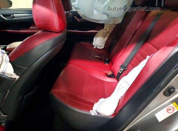 JTHCZ1BL1HA007219 2017 LEXUS GS Серебряный Вид задних сидений