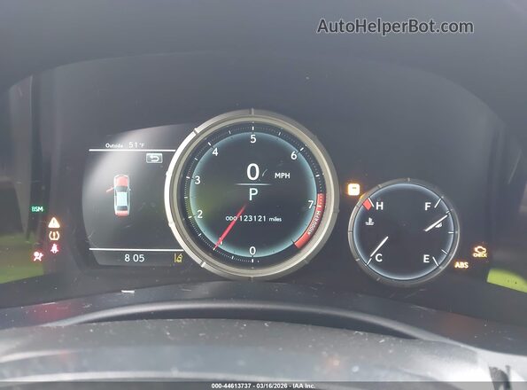 JTHCZ1BL1JA007808 2018 LEXUS GS 350 Черный Вид задних сидений