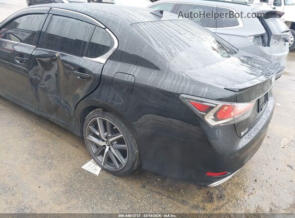 JTHCZ1BL1JA007808 2018 LEXUS GS 350 Черный Задняя левая четверть