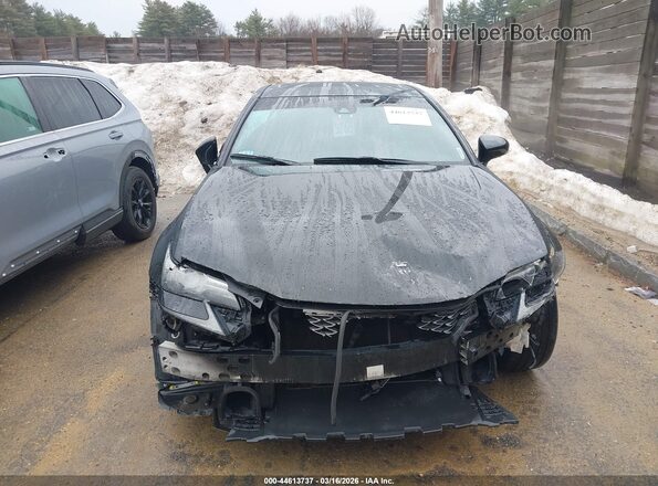 JTHCZ1BL1JA007808 2018 LEXUS GS 350 Черный Вид задней части салона